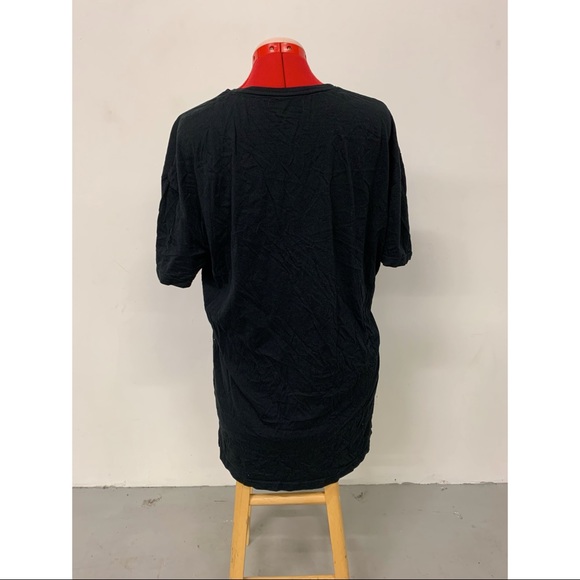 Long Black Tee - Picture 3 of 4